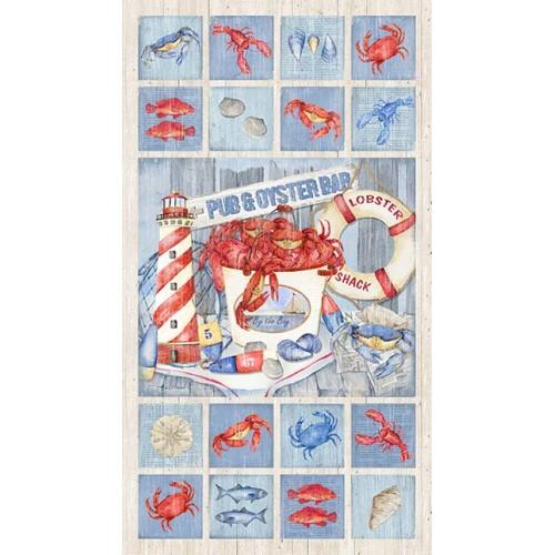 NCT Seafood Shack 22114-11 - Cotton Fabric