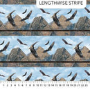 NCT Winged Glory DP25140-42 Blue Multi - Cotton Fabric