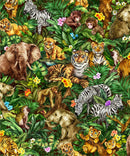 OASIS Jangala 59-4801 Multi - Cotton Fabric