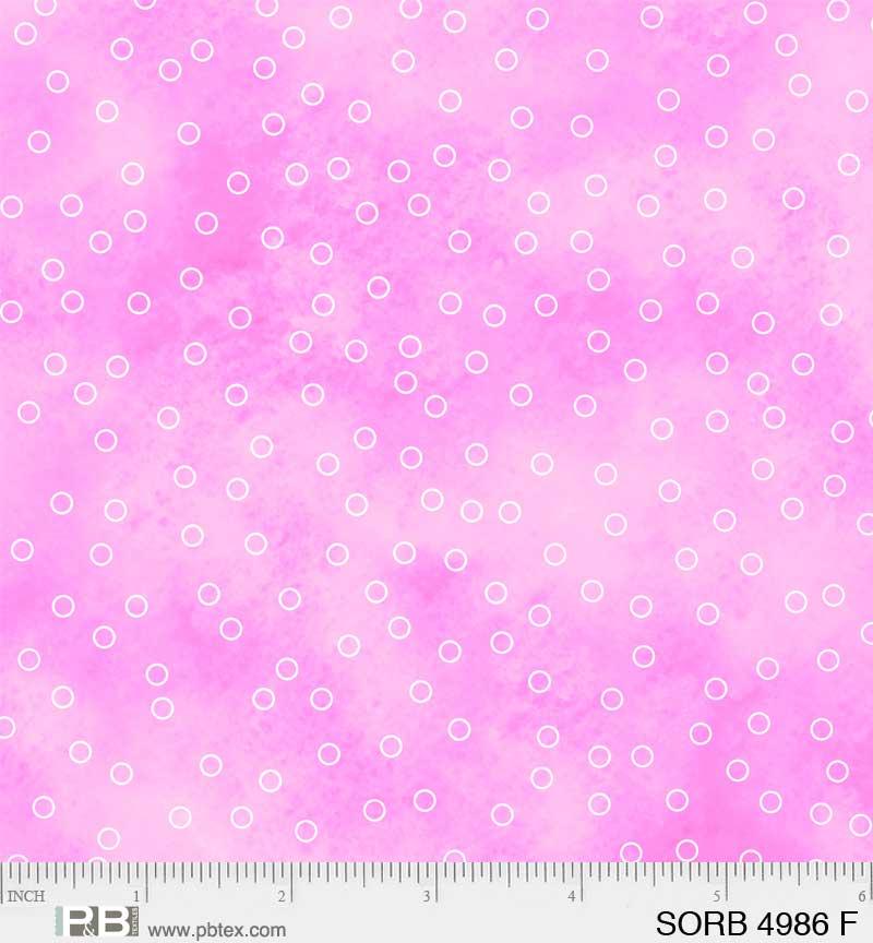 PB Sorbet 4986-F Pink - Cotton Fabric