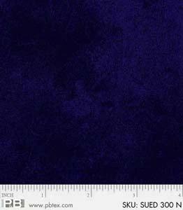 PB Suede - SUED-300-N Navy - Cotton Fabric