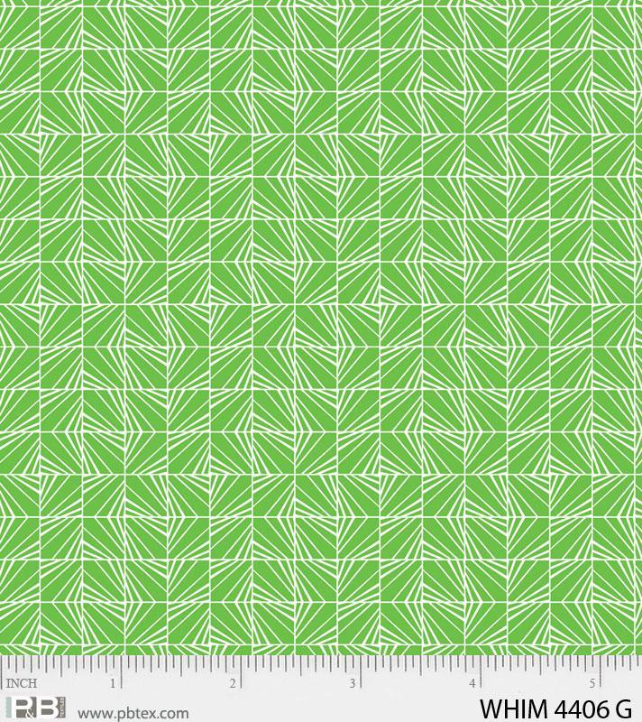 PB Whimsy WHIM-04406-G Green - Cotton Fabric