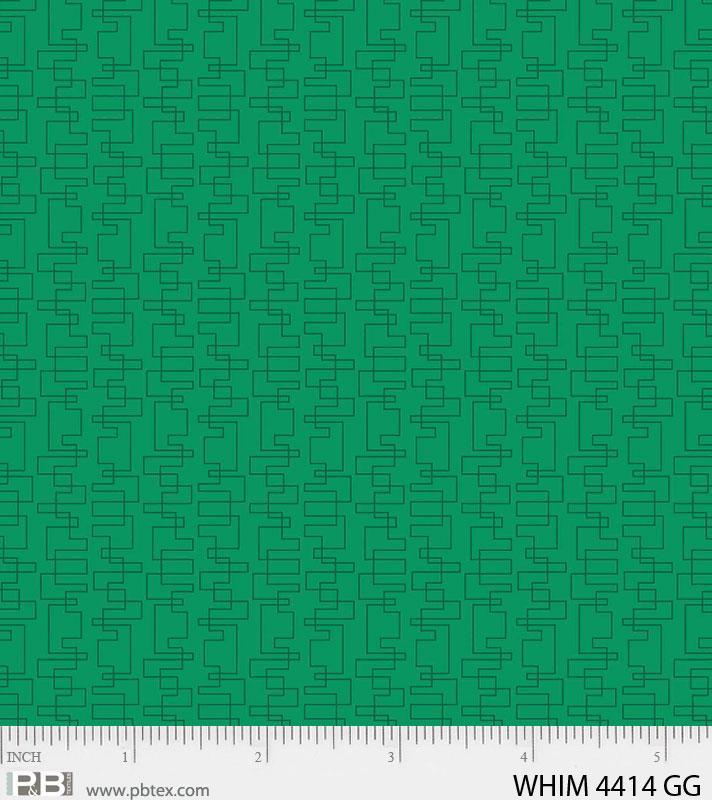 PB Whimsy WHIM-04414-GG Green - Cotton Fabric