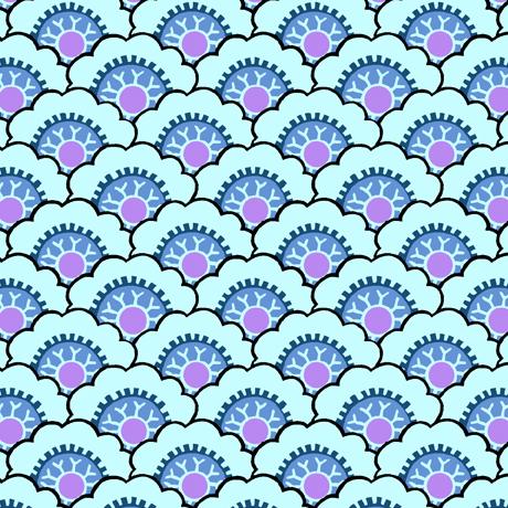 QT Madelyn 29095-B Blue - Cotton Fabric
