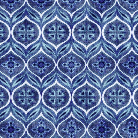 QT Prairie Dreams 29117-B Blue - Cotton Fabric