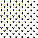 QT Tiger Tails 28234-Z White- Cotton Fabric