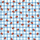 QT Wildflower Farm 28150-B Blue - Cotton Fabric