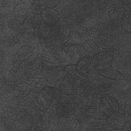 RJR Jinny Beyer Palette Flower Texture - 6931-023 Smoke - Cotton Fabric