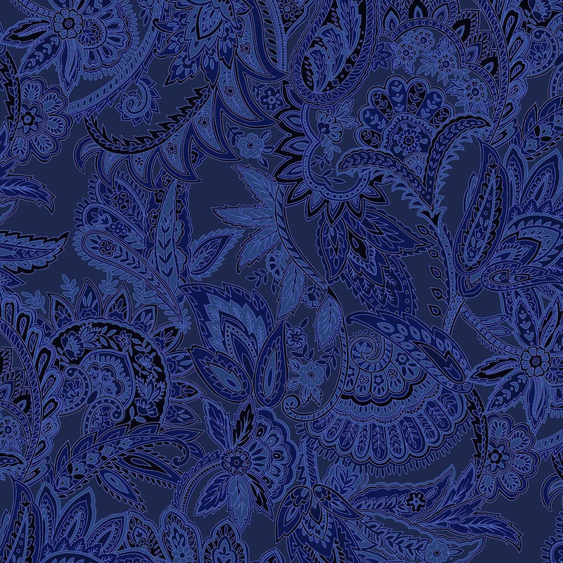 RJR Maison 702-BL4 Blue - Cotton Fabric