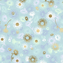 RJR Shiny Objects: Good as Gold 501-OP4 Opal - Cotton Fabric