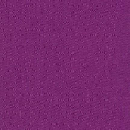 RK Kona Cotton Solids - K001-1485 Dark Violet - Cotton Fabric