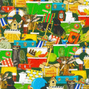 RK Lake House AMKD-21160-267 Adventure - Cotton Novelty Fabric