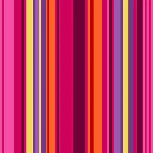 STUDIO E All Lined Up 5379-85 Red Purple - Cotton Fabric