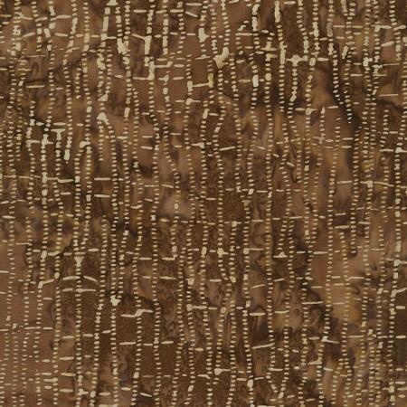 TT Sumatra Batiks Brick B7054-COFFEE - Quilt Fabric