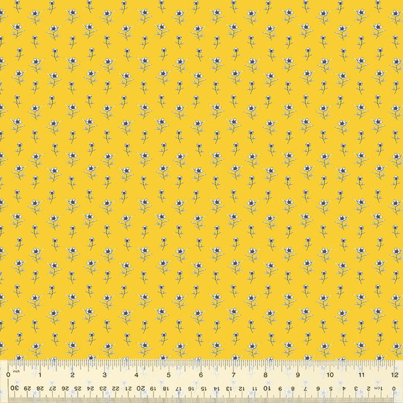 WHM Belle 53440-1 Yellow - Cotton Fabric