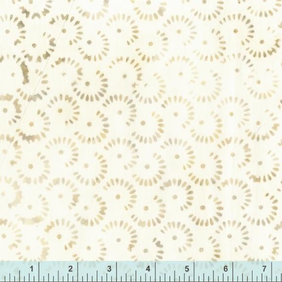 WHM Emma - 9070Q-X Whisper - Cotton Batik Fabric
