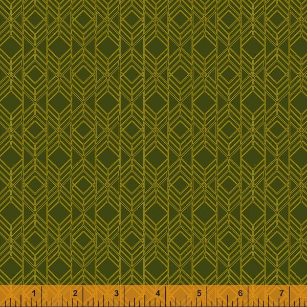 WHM Leaf 52356-9 - Cotton Fabric