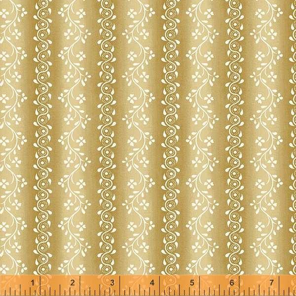 WHM Marlais 53228-4 Brass - Cotton Fabric