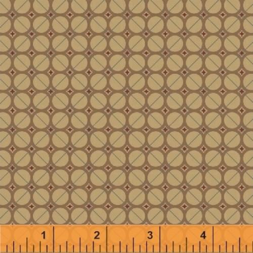 WHM Pauline 43423-3 Brown - Cotton Fabric