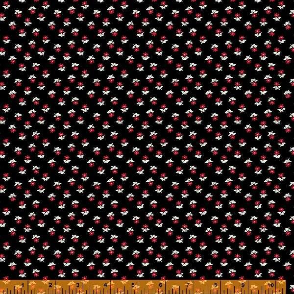 WHM Ruby 53393-1 Soot - Cotton Fabric