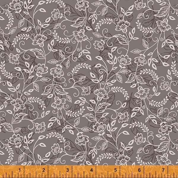 WHM Sketchbook 53084-8 Field Grey - Cotton Fabric