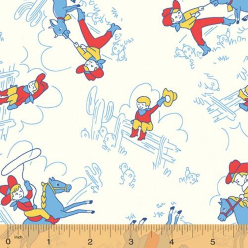WHM Storybook Ranch 50698-1 Multi - Cotton Fabric