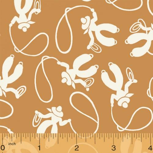 WHM Storybook Ranch 50699-3 Tan - Cotton Fabric