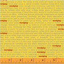 WHM Wordplay 43141-10 - Cotton Fabric