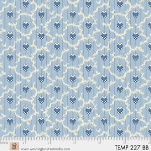 WHSS Temperance Blues TEMP-00227-BB - Cotton Fabric