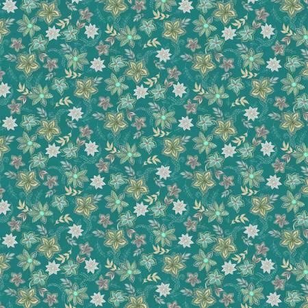 WP Blissful - 27647-775 Teal - Cotton Fabric