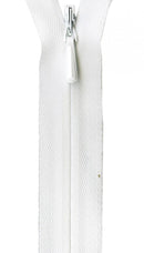 CHK YKK Unique Invisible Zipper 14 Inch White - UNI14-501