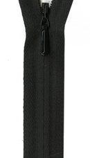 YKK Ziplon Zipper 12 Inch Black - ZIP12-580