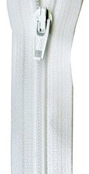 YKK Ziplon Zipper 16 Inch White - ZIP16-501