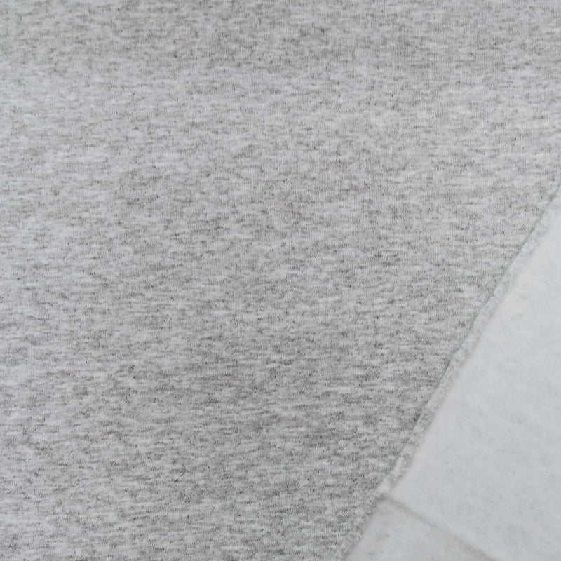 ZINCK'S Light Grey Sweatshirt Fabric - J382