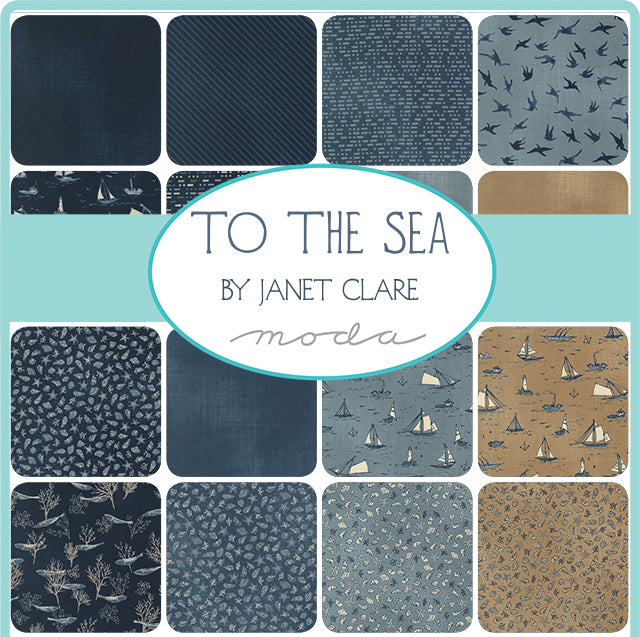 To The Sea Collection by Janet Clare for Moda Fabrics