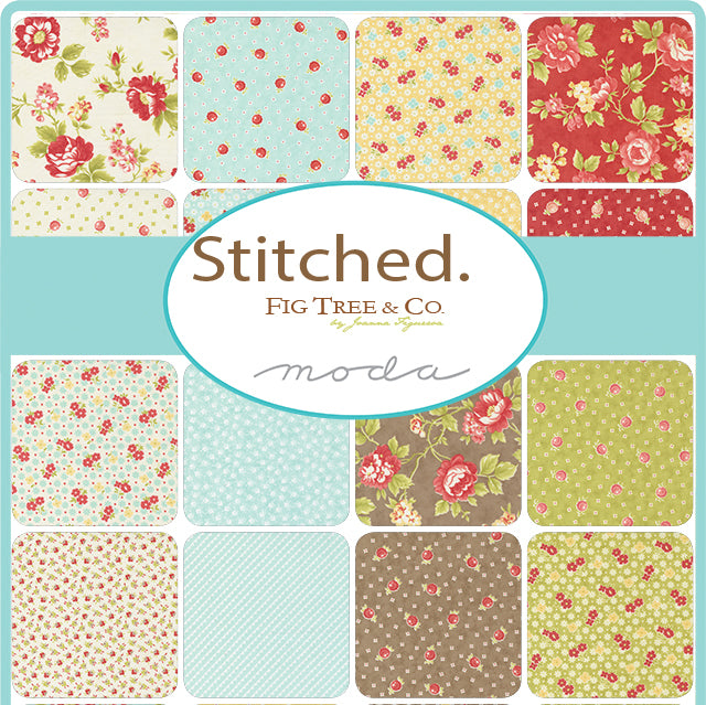 Stitched by Fig Tree And Co for Moda Fabrics