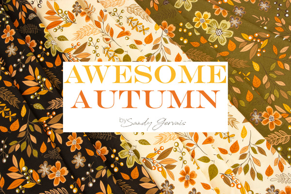 Awesome Autumn by Sandy Gervais for Riley Blake Designs