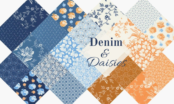 Denim & Daisies by Fig Tree & Co. for Moda Fabrics.