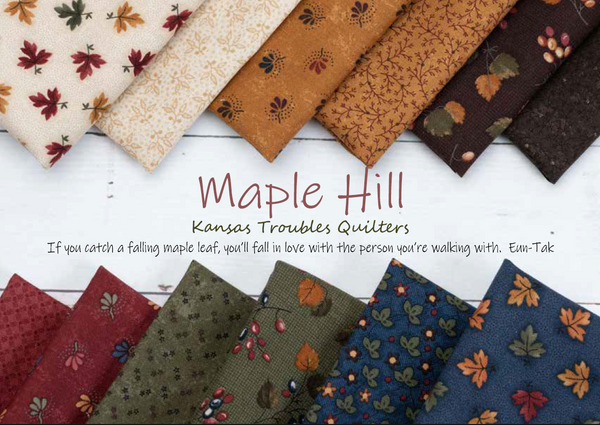 Moda Maple Hill Collection - image from Moda Piece Issue No. 49