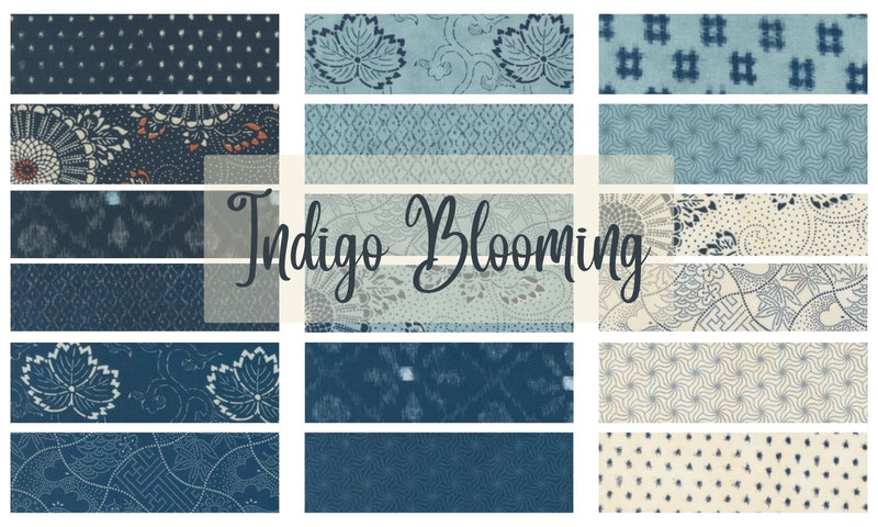 Indigo Blooming by Debbie Maddy for Moda Fabrics