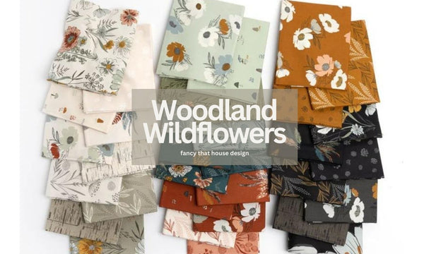 Woodland Wildflowers by Fancy That Design House for Moda Fabrics