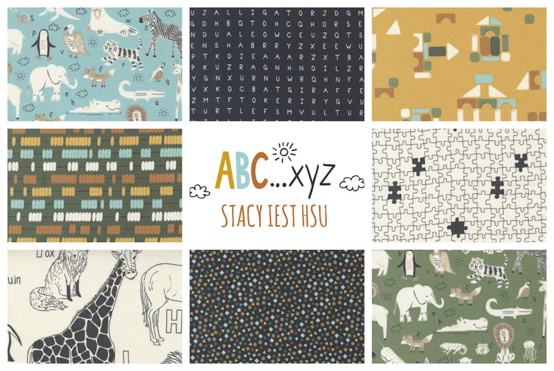 ABC XYZ by Stacy Iest Hsu for Moda Fabrics
