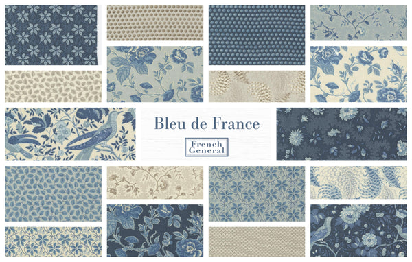 Bleu De France by French General for Moda Fabrics