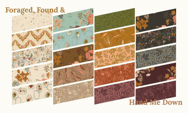 Foraged, Found, & Hand Me Down by Fancy That Design House for Moda Fabrics.