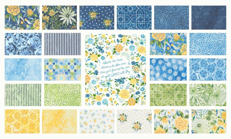 Sunshine & Blue Skies by Creative Joy Project by Moda Fabrics