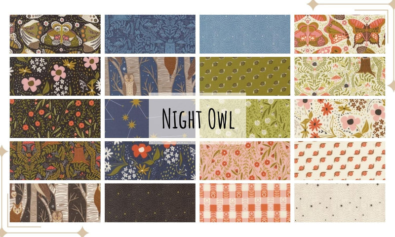 Night Owl by Gingiber for Moda Fabrics
