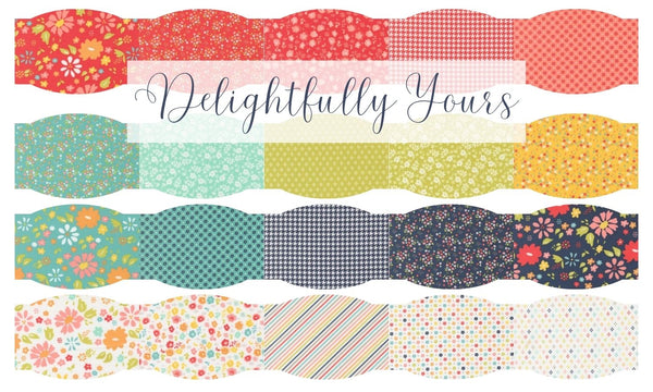 Delightfully Yours by Sherri & Chelsi for Moda Fabrics.