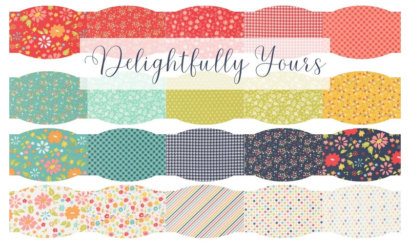 Delightfully Yours by Sherri & Chelsi for Moda Fabrics.