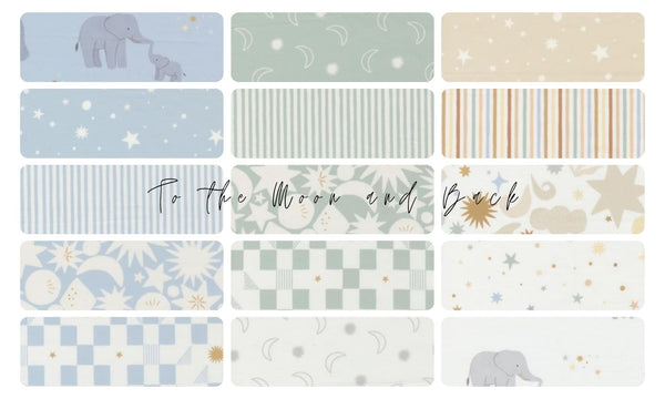To the Moon and Back by Paper and Cloth for Moda Fabrics