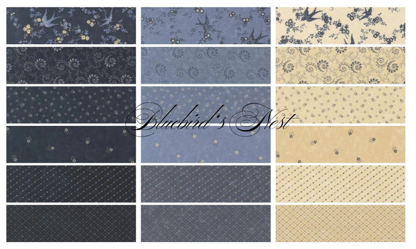 Bluebird's Nest by Kansas Troubles Quilters for Moda Fabrics